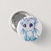 Baby Dragon Button (Voorkant /achterkant)