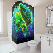 Baby Dragon Douchegordijn (In situ)