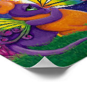 baby dragon fairy knuffeltje nachtliefde poster (Hoek)