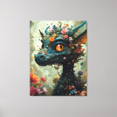 Baby Dragon Fantasy Canvas Afdruk (Voorkant)