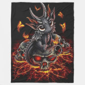 BABY DRAGON FLEECE DEKEN (Voorkant)