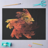 Baby Dragon Fractal Art Decoupage Tissuepapier (Craft)