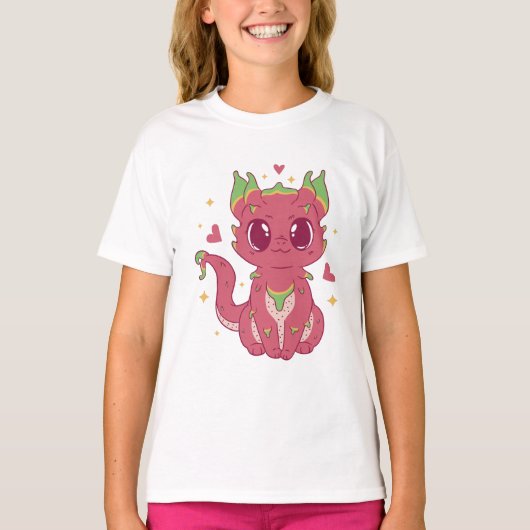 Baby Dragon Fruit Dragon T-shirt (Voorkant)