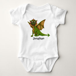 Baby Dragon gepersonaliseerd Romper