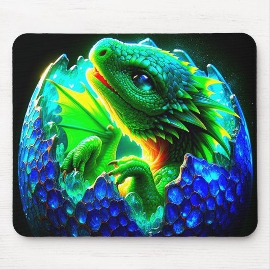 Baby Dragon Hatching Muismat (Voorkant)