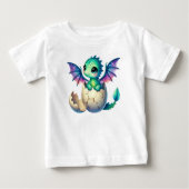 Baby Dragon Hatching Tshirt (Voorkant)
