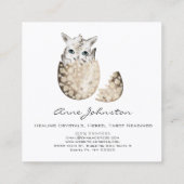 Baby Dragon Hatchling Visitekaartje (Achterkant)