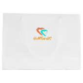 Baby Dragon Heart Gift Bag Groot Cadeauzakje (Achterkant)