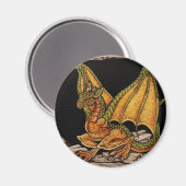 Baby Dragon-items Magneet (Voorkant / Achterkant)
