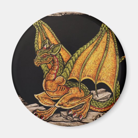 Baby Dragon-items Magneet (Voorkant)