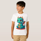 Baby Dragon kinder T-shirt (Voorkant volledig)
