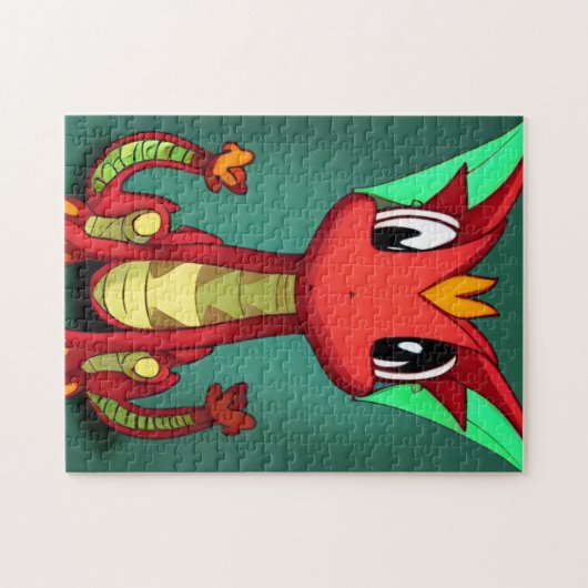 Baby Dragon Legpuzzel (Horizontaal)