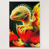 Baby Dragon Legpuzzel (Verticaal)