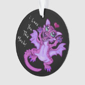 Baby Dragon Love Ornament (voorkant)