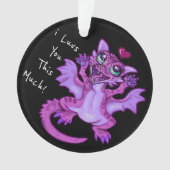 Baby Dragon Love Ornament (voorkant)