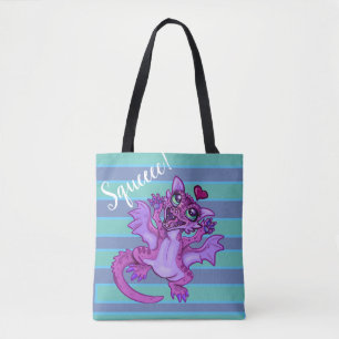 Baby Dragon Love Tote Bag
