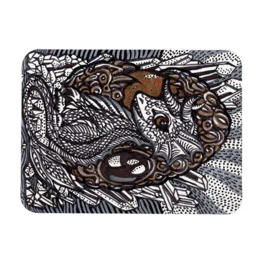Baby Dragon Magneet (Horizontaal)