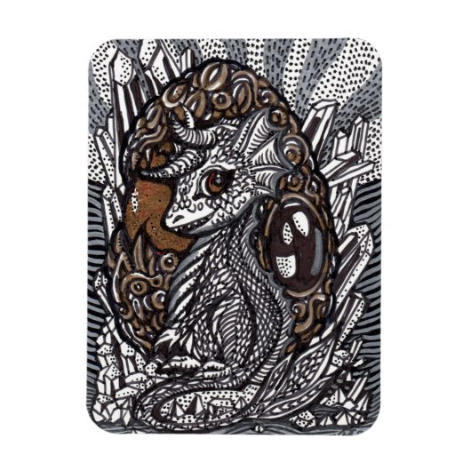 Baby Dragon Magneet (Verticaal)