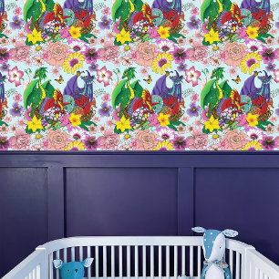 Baby Dragon Nest Fantasy Behang