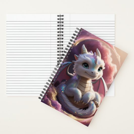 Baby Dragon Notitieboek (Binnen)
