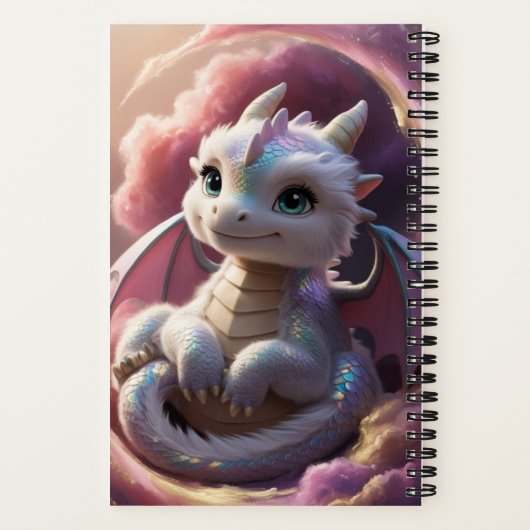 Baby Dragon Notitieboek (Achterkant)