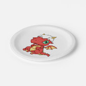 Baby Dragon Papieren Bordje (Gekanteld)