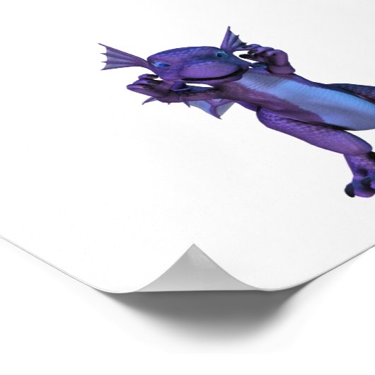 Baby Dragon Poster (Hoek)