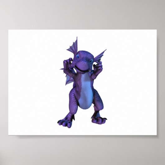 Baby Dragon Poster (Voorkant)