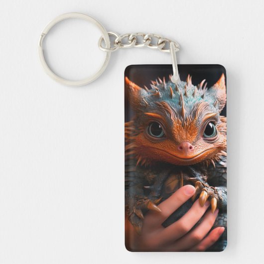 Baby Dragon Sleutelhanger (Voorkant)