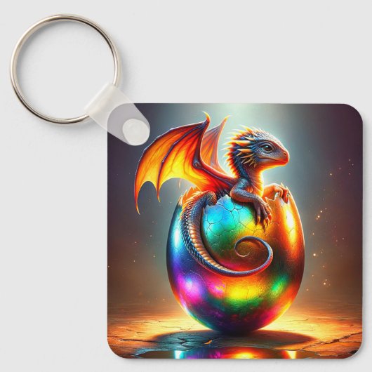 Baby Dragon Sleutelhanger (Voorkant)