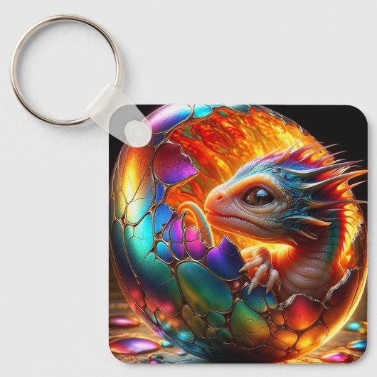 Baby Dragon Sleutelhanger (Voorkant)