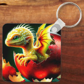 Baby Dragon Sleutelhanger (Achterkant)