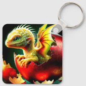 Baby Dragon Sleutelhanger (Achterkant)
