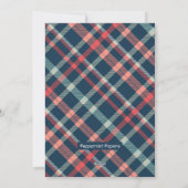 Baby Dragon Snowy Enchanted Forest Kerstmis Feestdagenkaart (Achterkant)