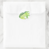 Baby Dragon Stickers, 20 Ronde Sticker (Tas)