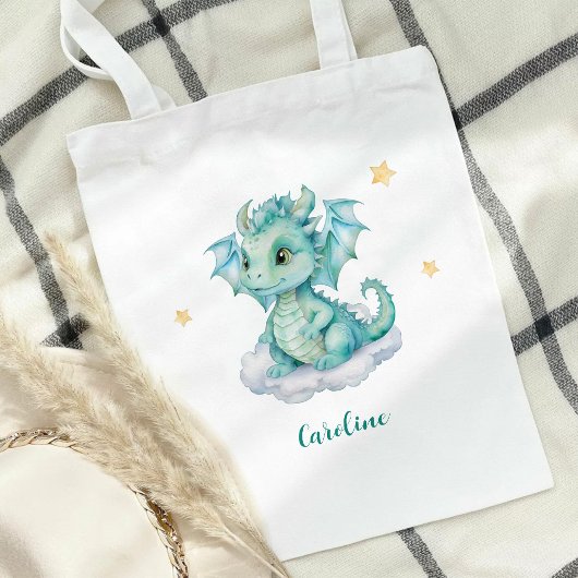 Baby Dragon Tote Bag