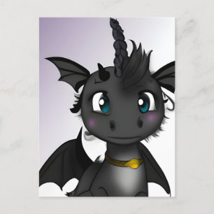 Baby Dragon Unicorn Briefkaart