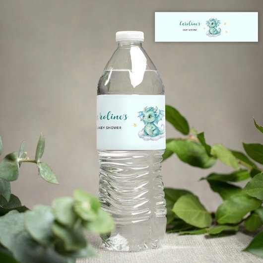 Baby Dragon Waterfles Etiket