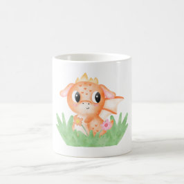 Baby Dragon-Waterverf bevestigen Koffiemok