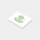Baby Dragon-Waterverf bevestigen Post-it® Notes (Schuin)