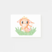 Baby Dragon-Waterverf bevestigen Post-it® Notes (Voorkant)