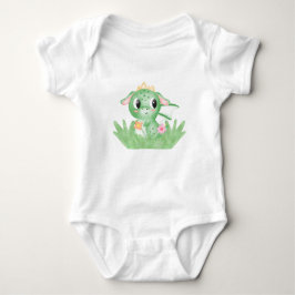 Baby Dragon-Waterverf bevestigen Romper