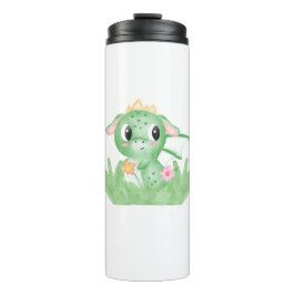 Baby Dragon-Waterverf bevestigen Thermosbeker