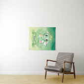 Baby Dragon Waterverf Tapestry Wandkleed (In Situ (horizontaal))