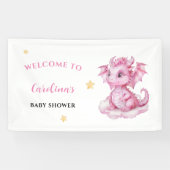 Baby Dragon Welkom Spandoek (Horizontaal)