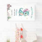 Baby Dragon Welkom Spandoek (Insitu)