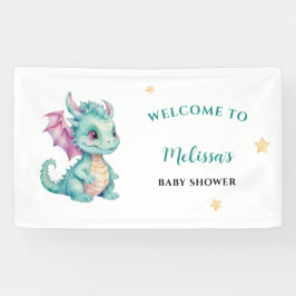 Baby Dragon Welkom Spandoek