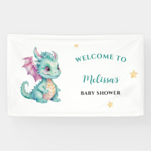 Baby Dragon Welkom Spandoek