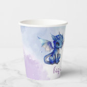 Baby Dragons Geslacht Onthullen Partij Papieren Bekers (Voorkant)