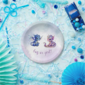 Baby Dragons Geslacht Onthullen Partij Papieren Bordje (Feest)